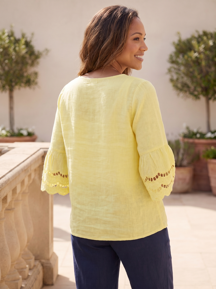 “JADA” Linen Top