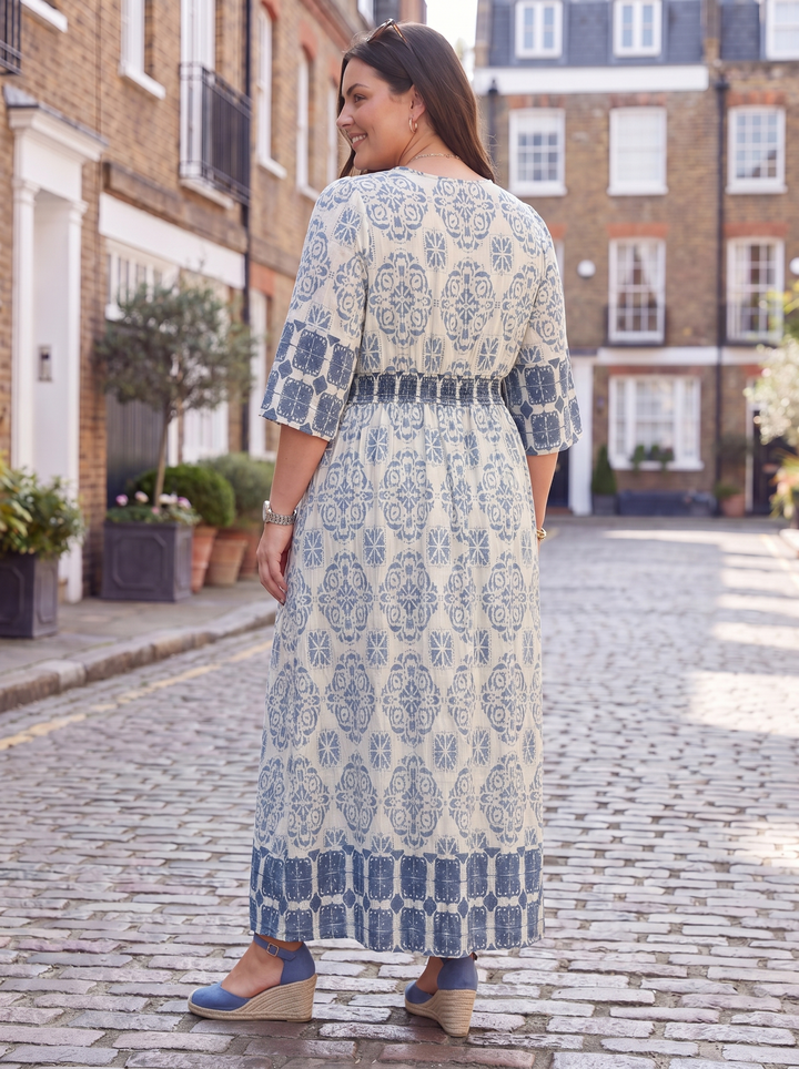 “KATE” Boho Maxi Dress