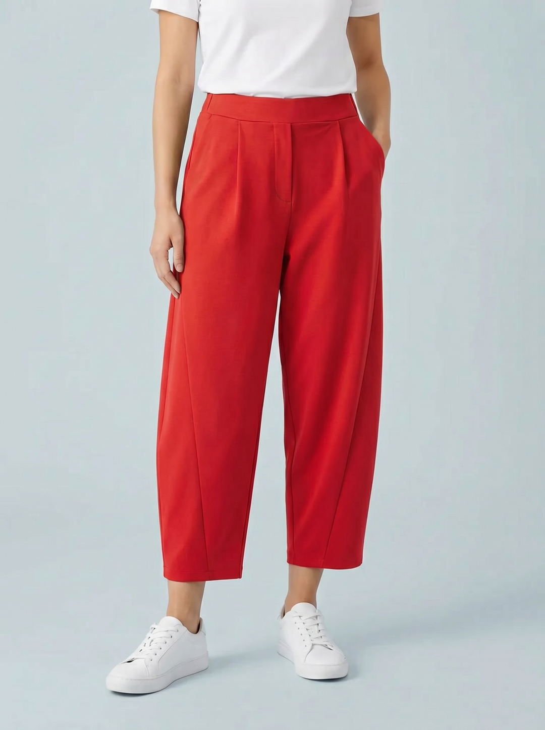 "LISA" Scuba Trousers red