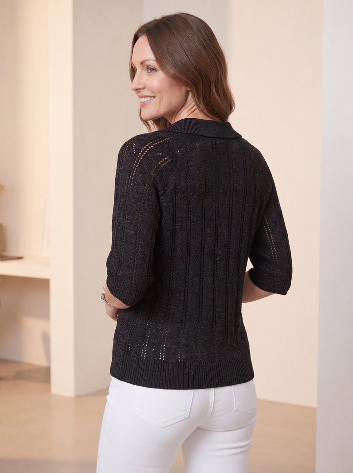 “ISABELLA” Fine Knit Top