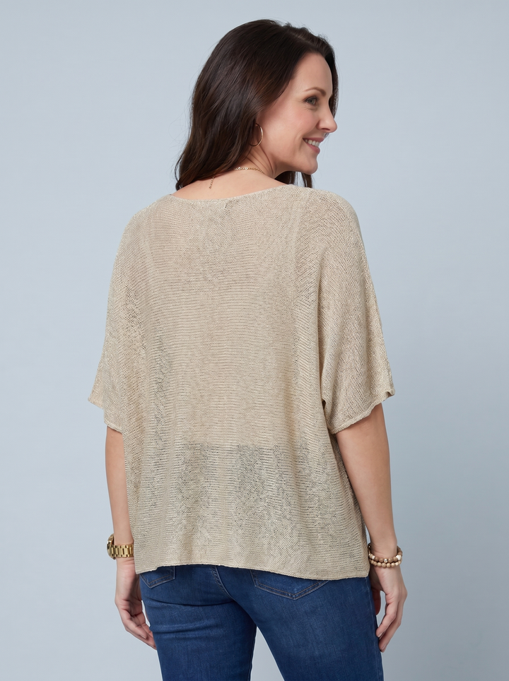 "RAYA” Fine Knit Top