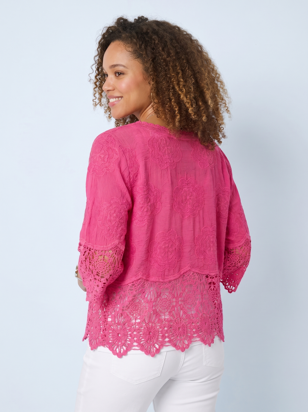 “GEMMA” Lace Top / Jacket
