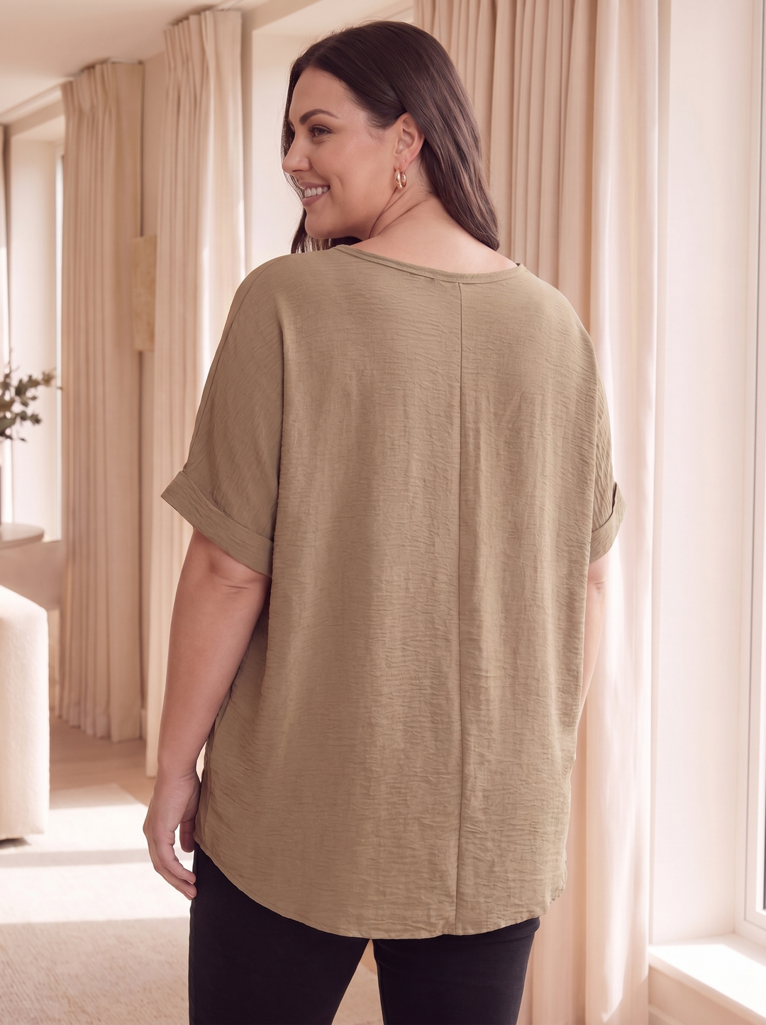 “ARIANA” Relaxed Fit Top/Blouse