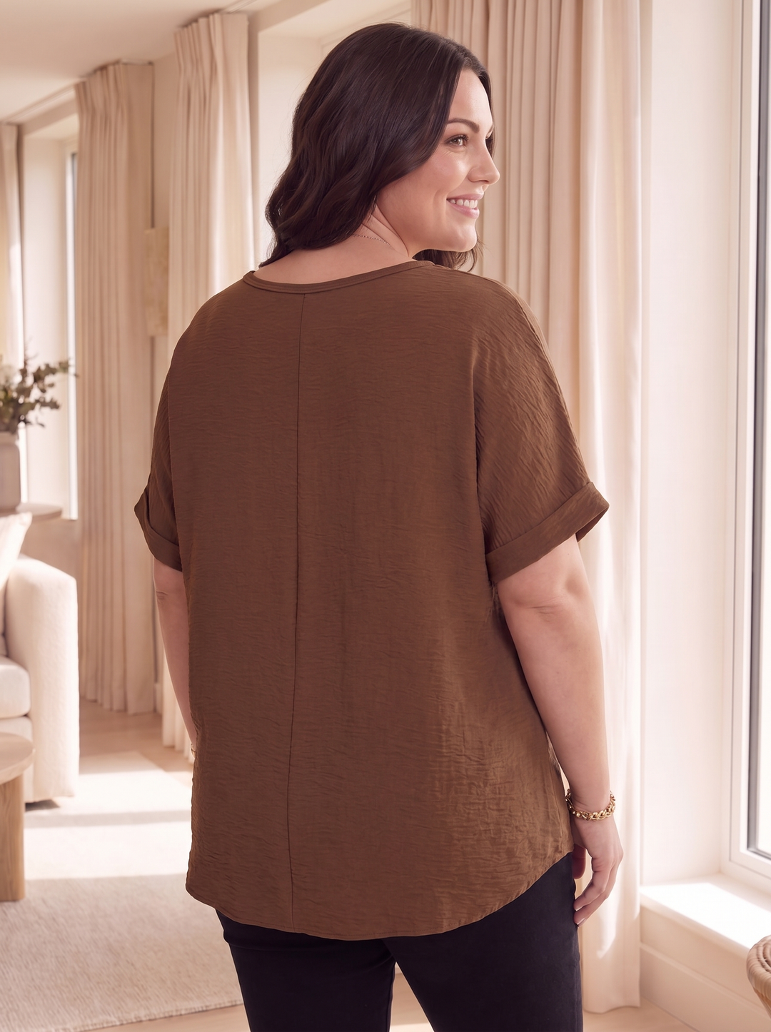 “ARIANA” Relaxed Fit Top/Blouse