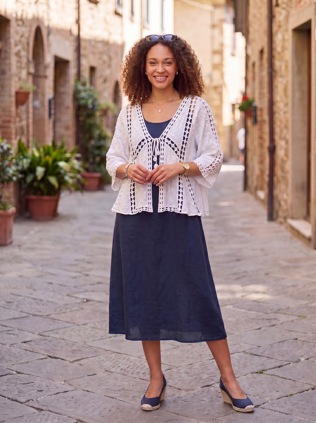 “FIONA” Lightweight Cardigan / Shrug