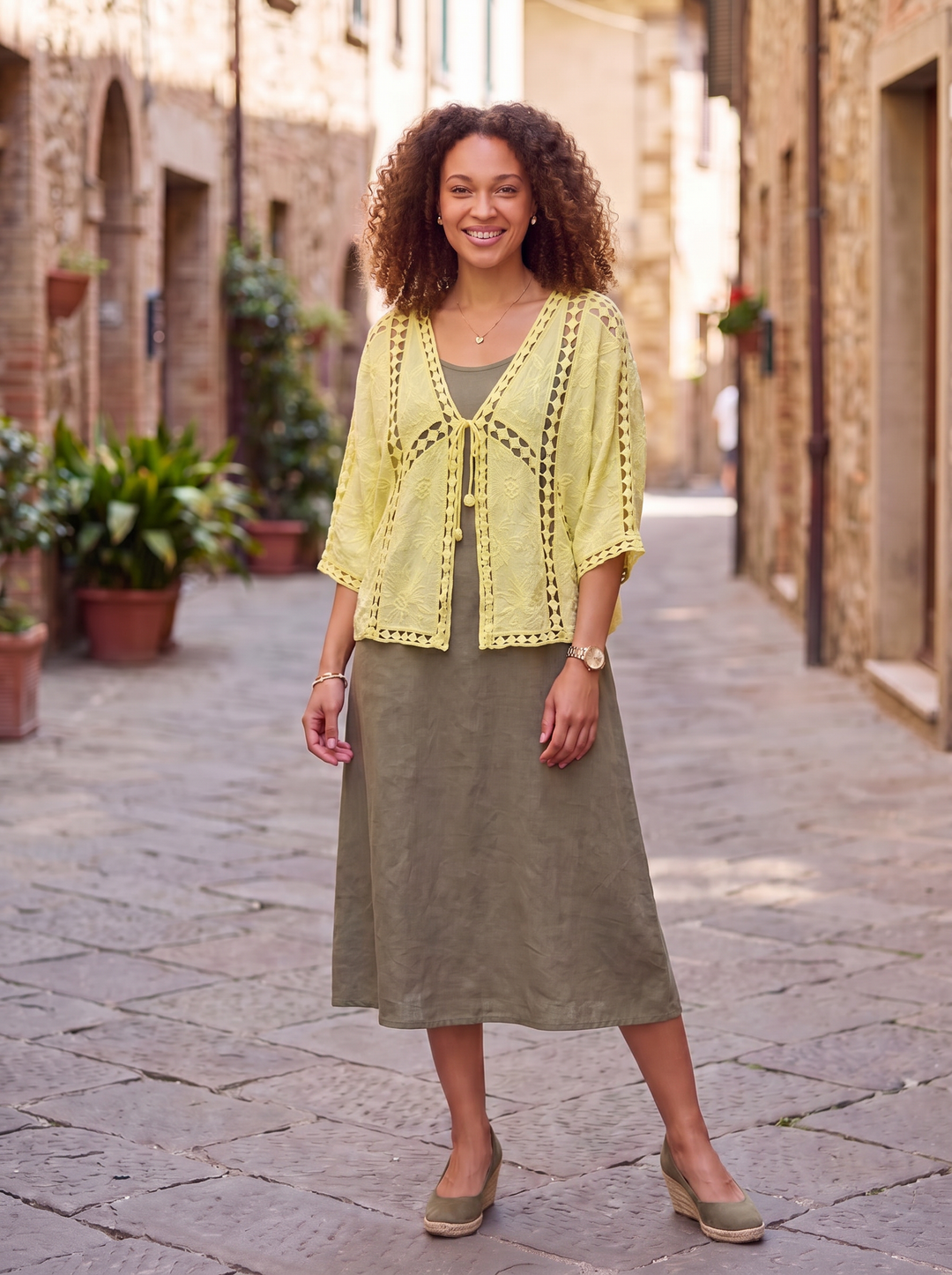 “FIONA” Lightweight Cardigan / Shrug