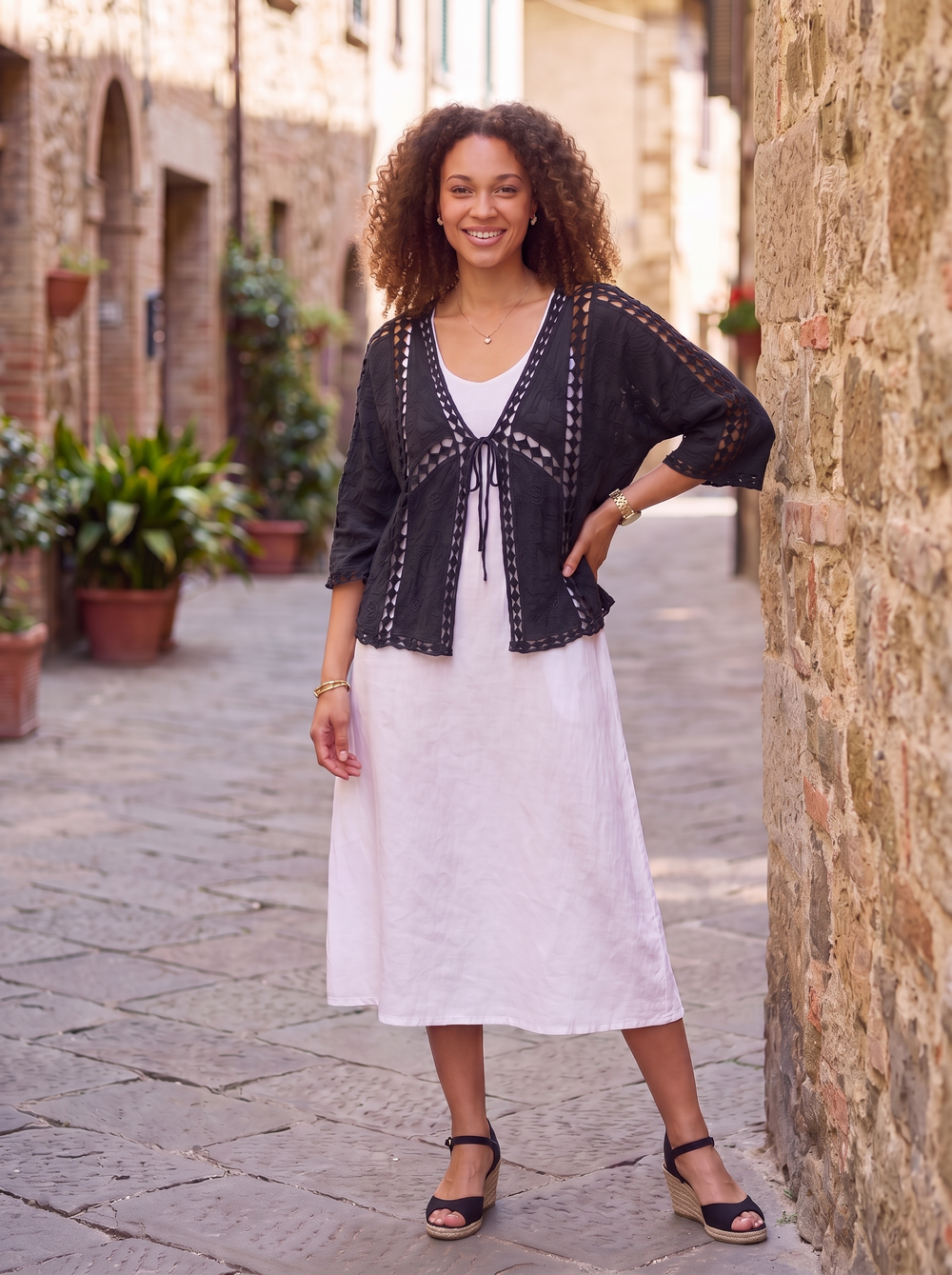 “FIONA” Lightweight Cardigan / Shrug