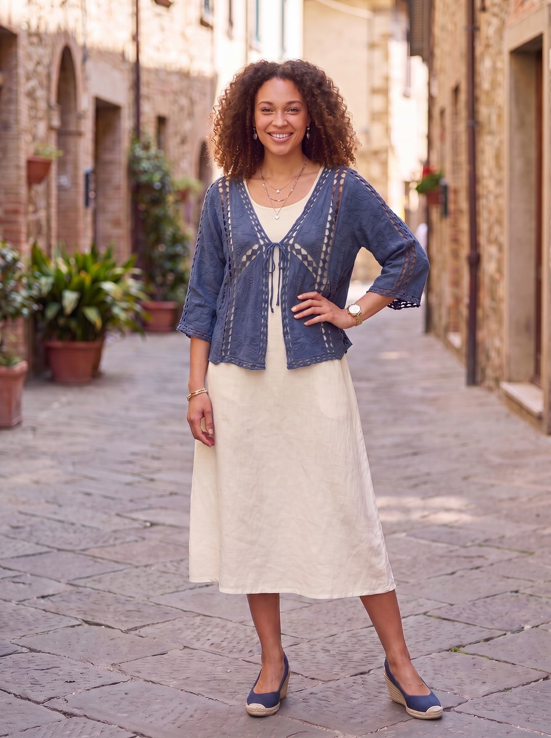 “FIONA” Lightweight Cardigan / Shrug