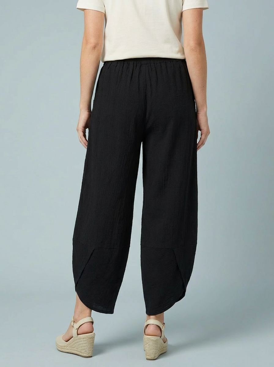 “LARA” Lagenlook Barrel Trouser