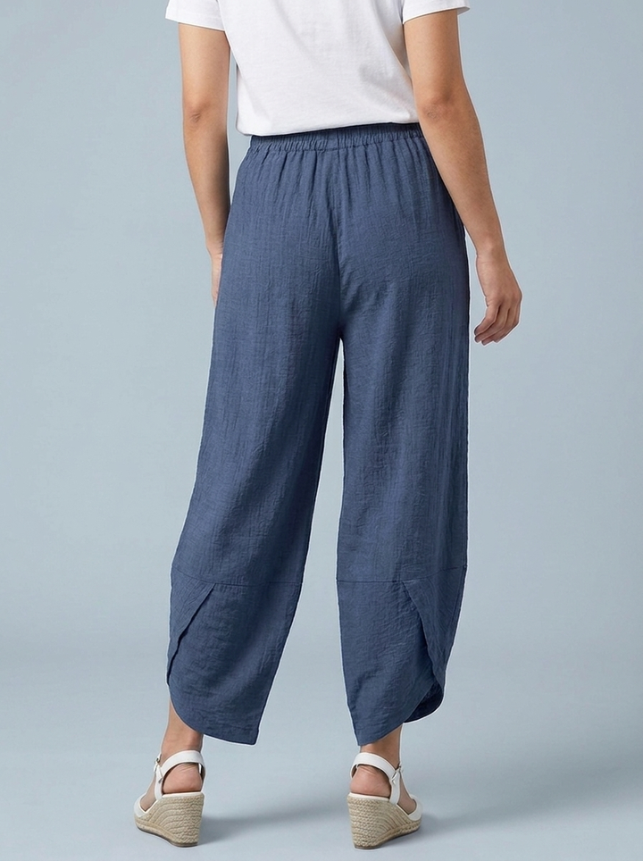 “LARA” Lagenlook Barrel Trouser