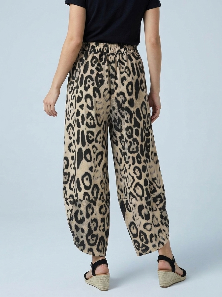 "ERIN” Cotton Barrel Trouser