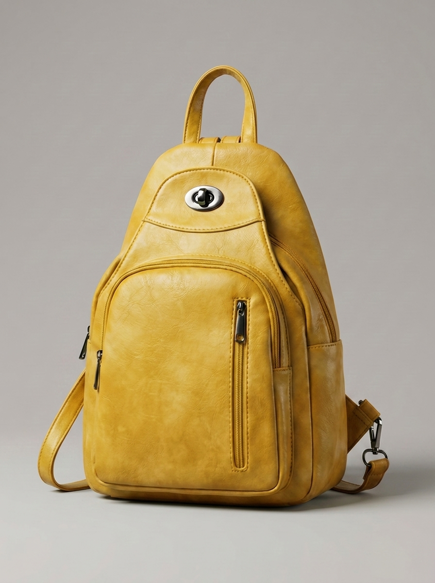 "BERNY" Rucksack - mustard
