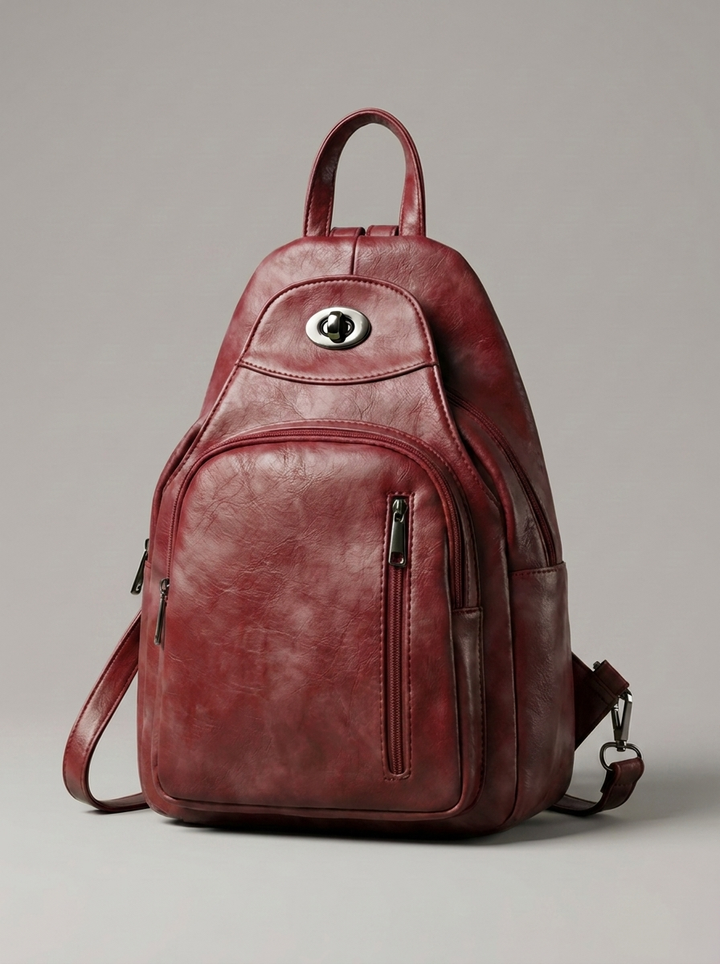 "BERNY" Rucksack - burgundy