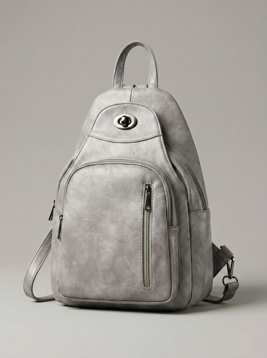 "BERNY" Rucksack - silver