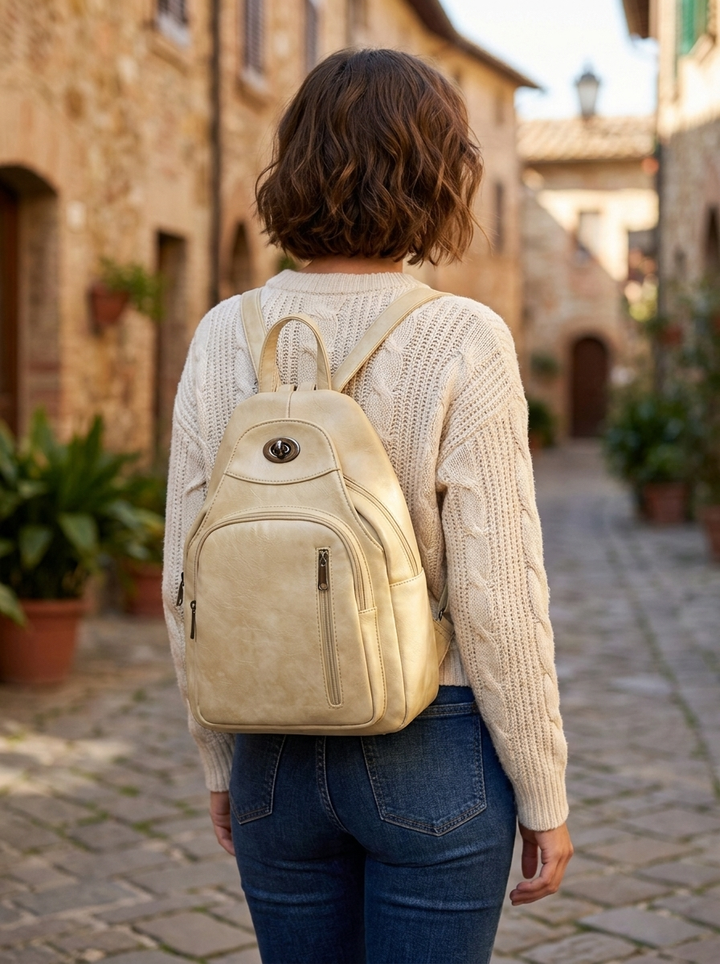 "BERNY" Rucksack - beige