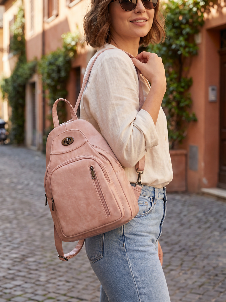 "BERNY" Rucksack - Blush Pink