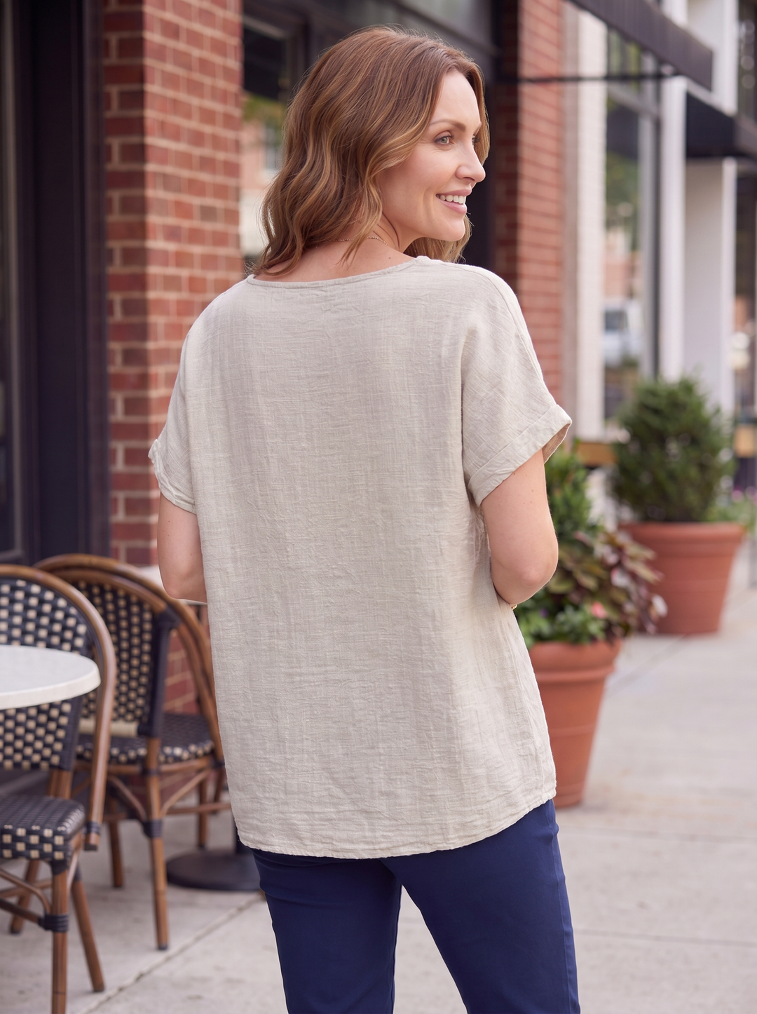 “KAREN” Relaxed Fit Casual Top