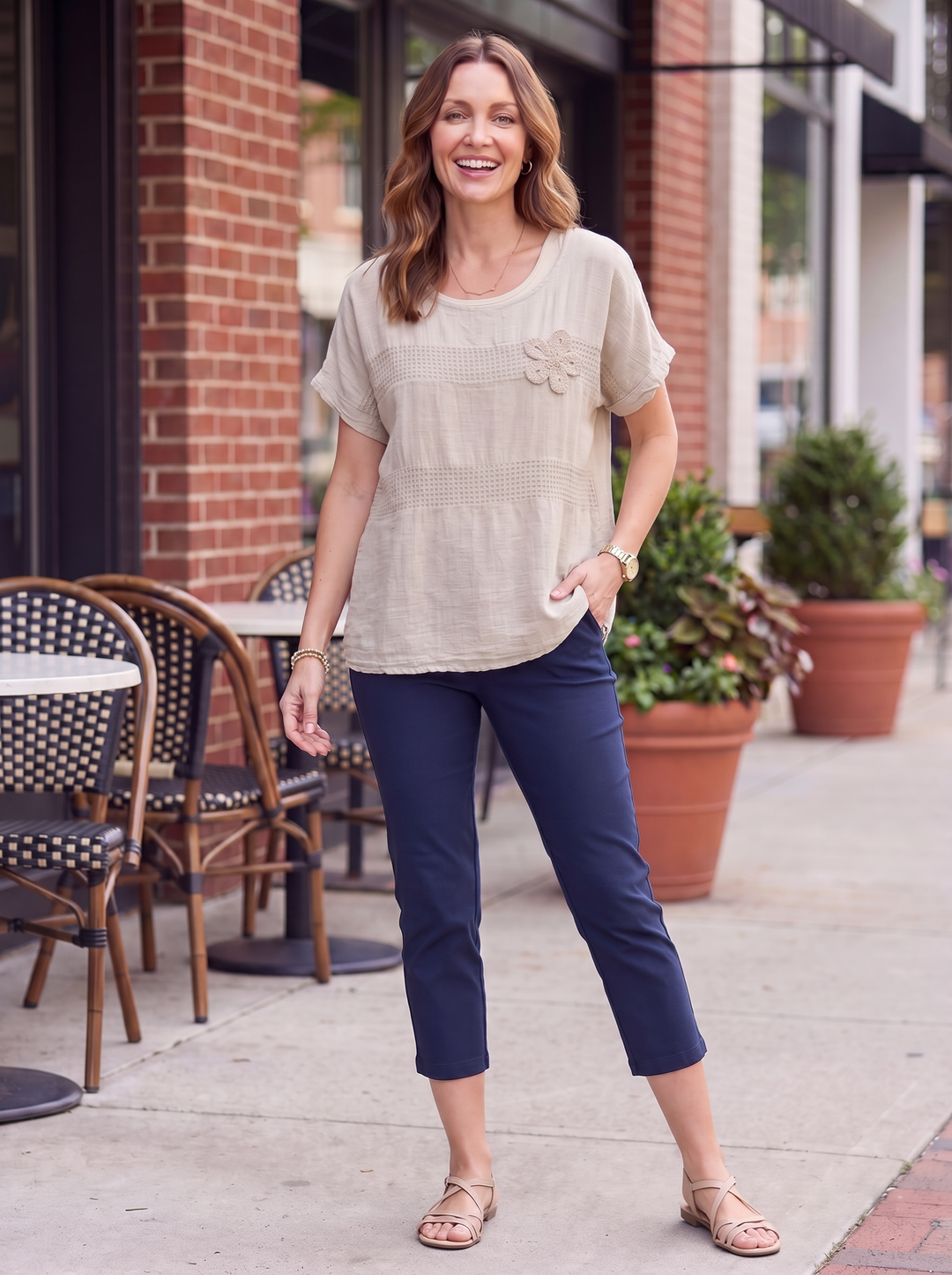 “KAREN” Relaxed Fit Casual Top