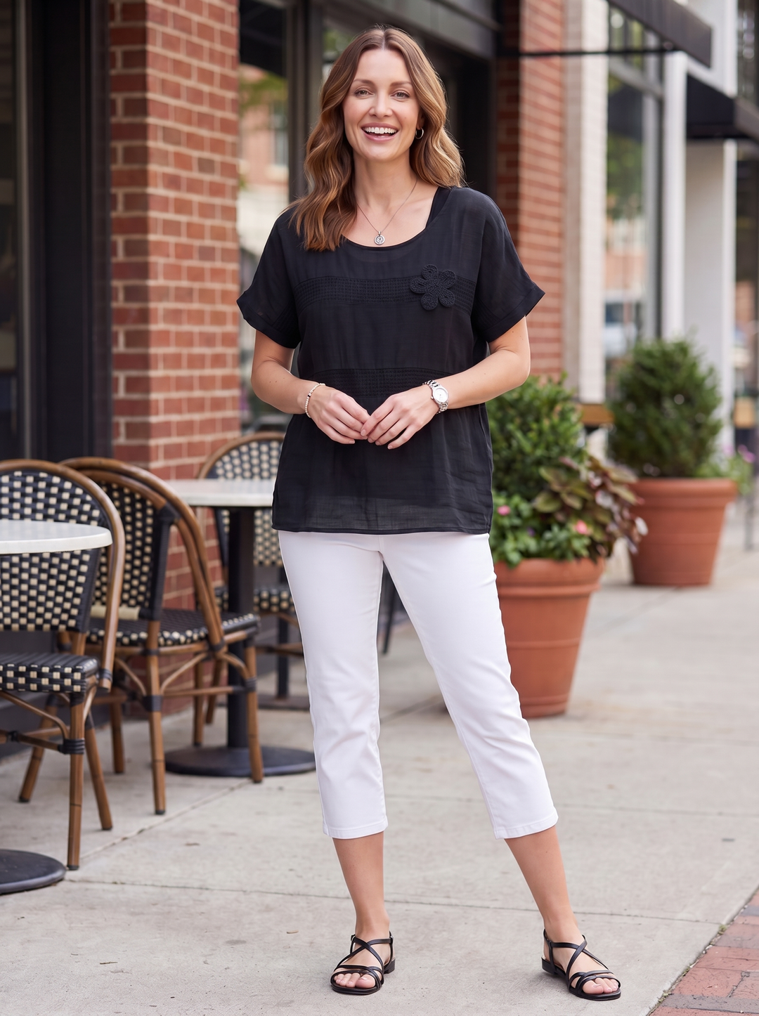 “KAREN” Relaxed Fit Casual Top