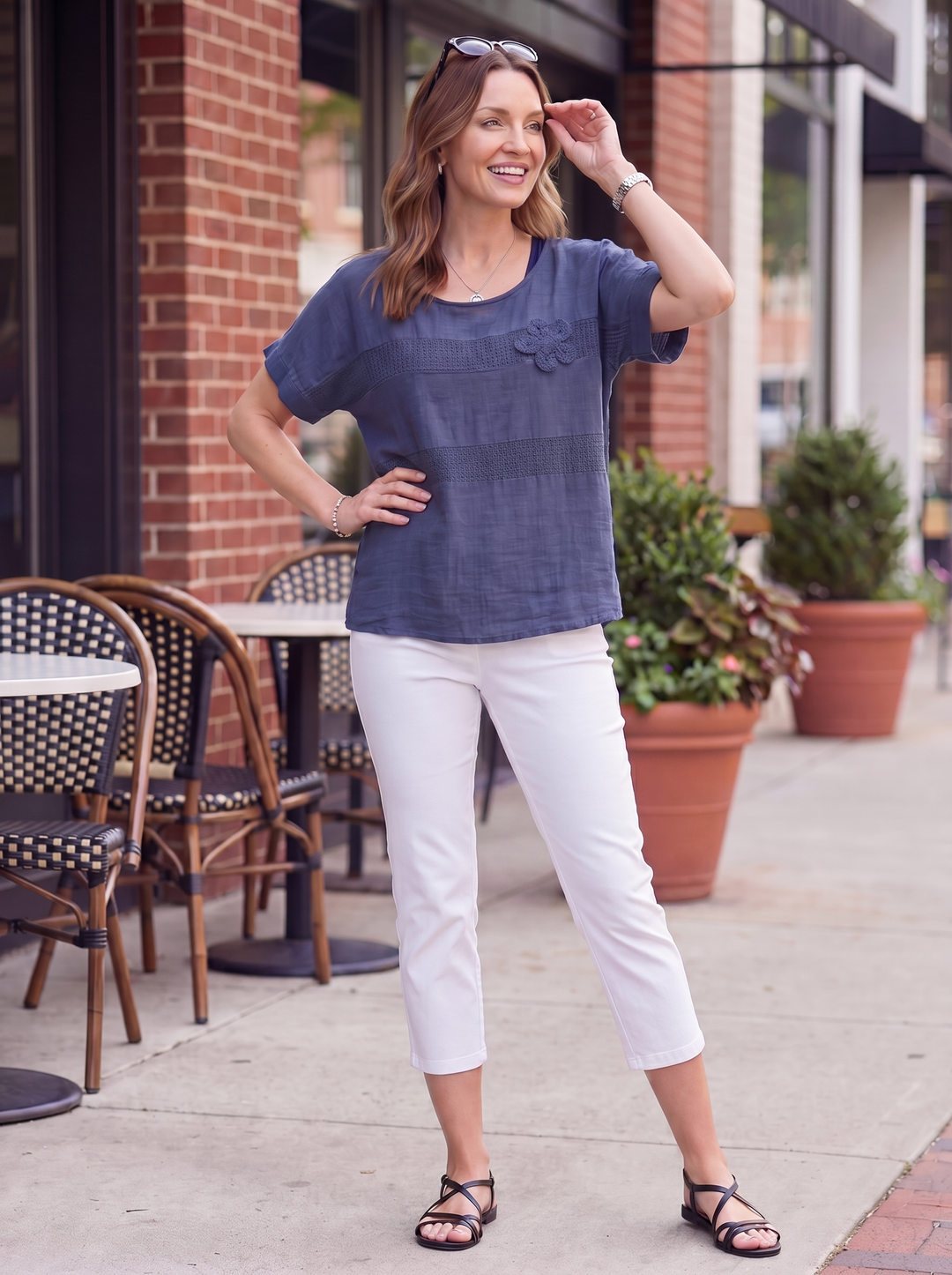 “KAREN” Relaxed Fit Casual Top