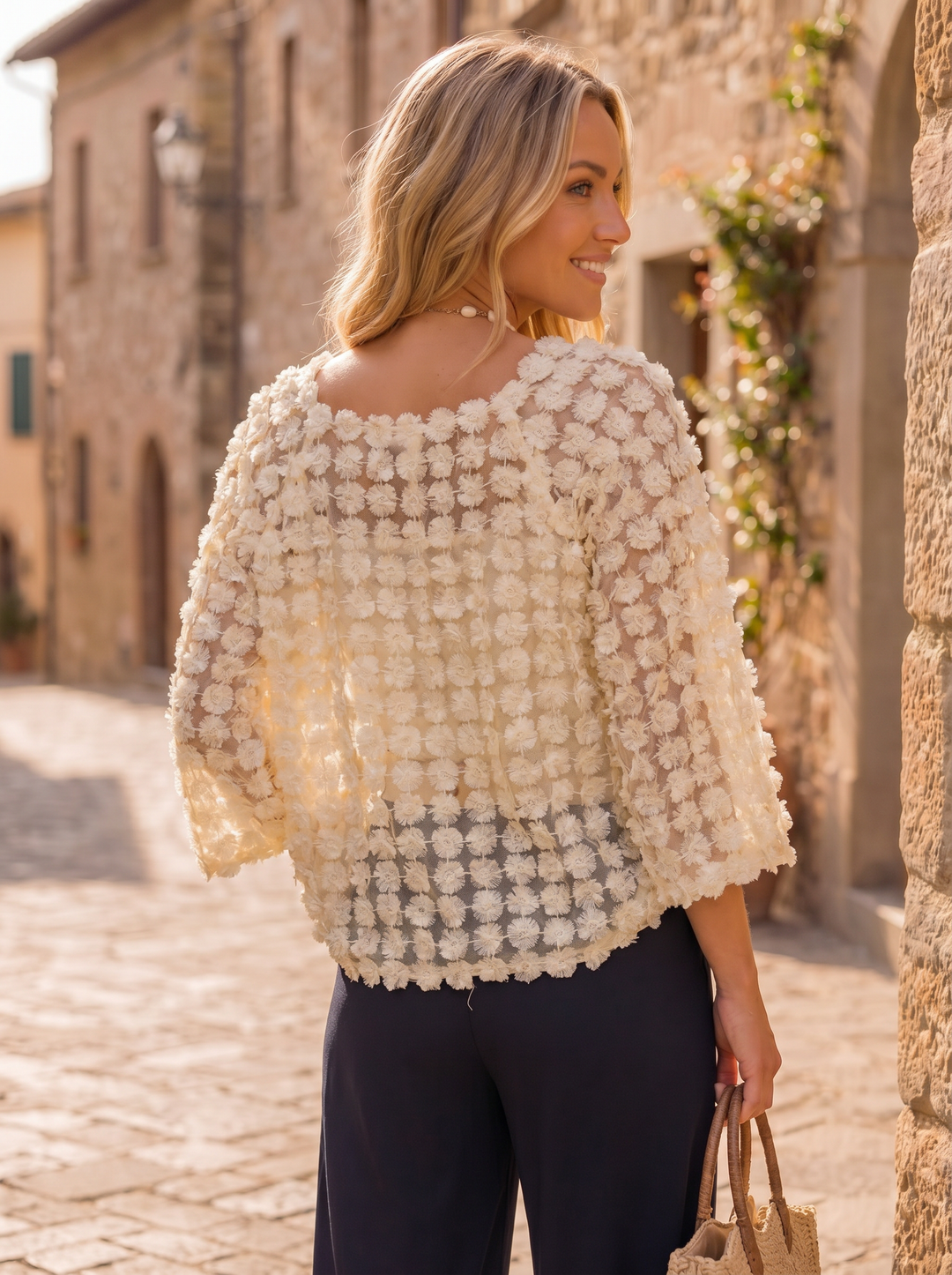 “MACY” Fine Knit Top
