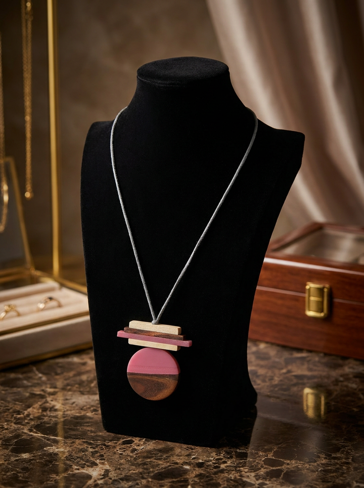 Pink Balance Necklace