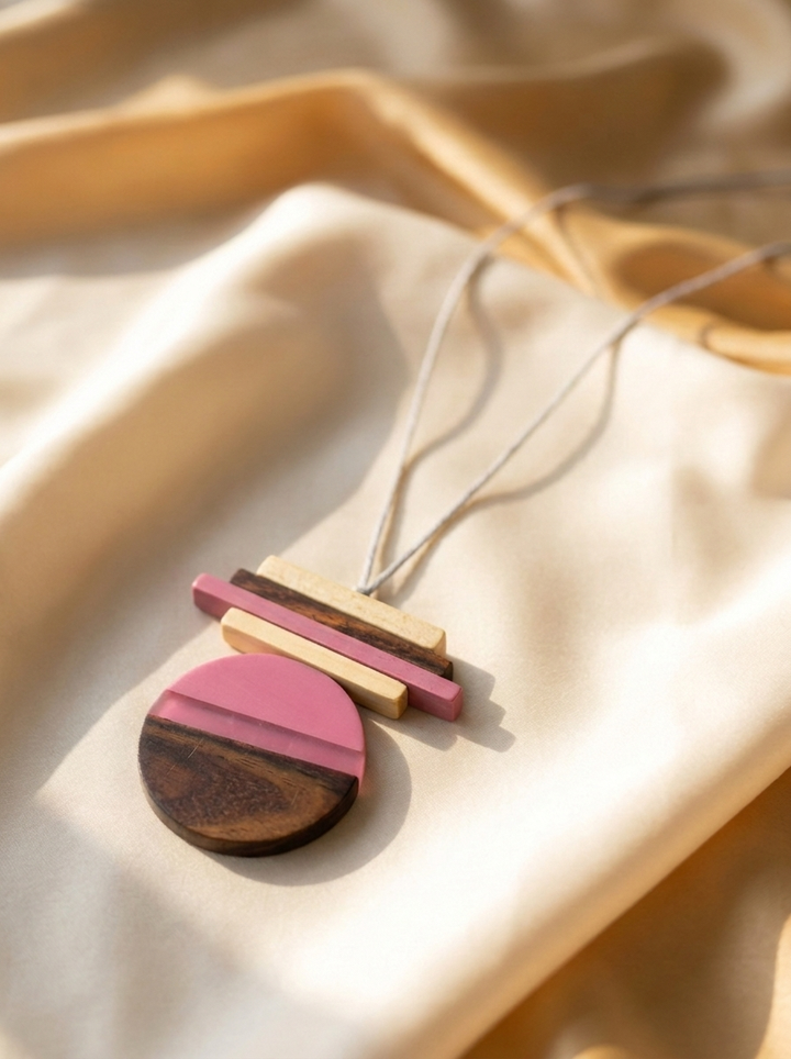 Pink Balance Necklace