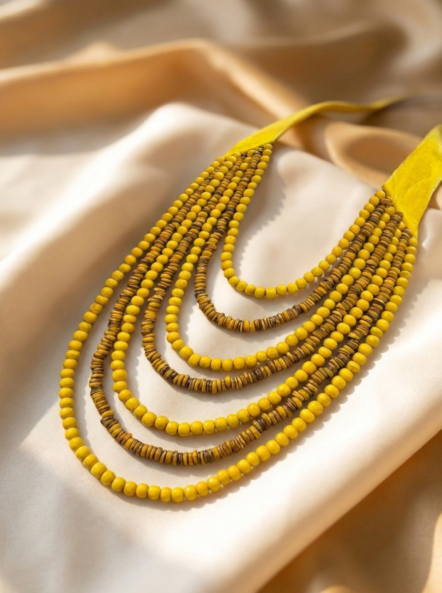 Golden Harvest Layers Necklace