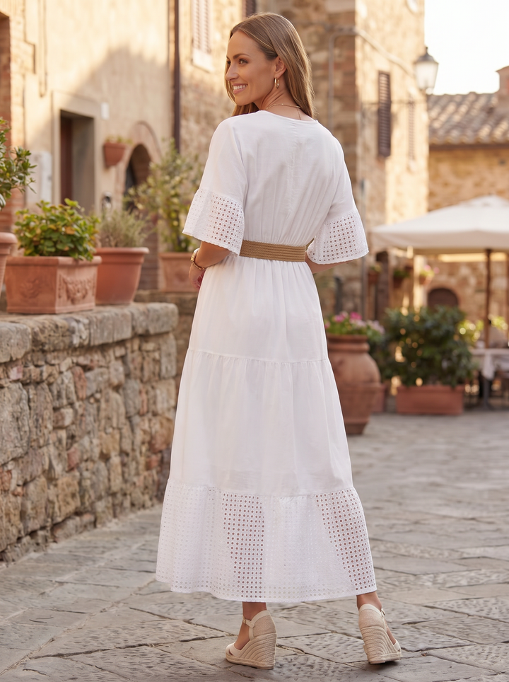 “JOLIE” Premium Boho Maxi Dress