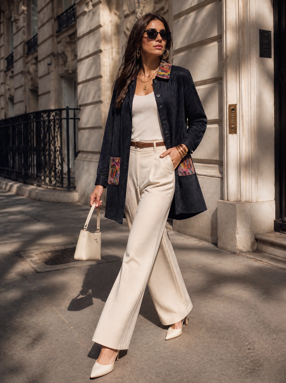 “WENDY” Premium Statement Duster Jacket