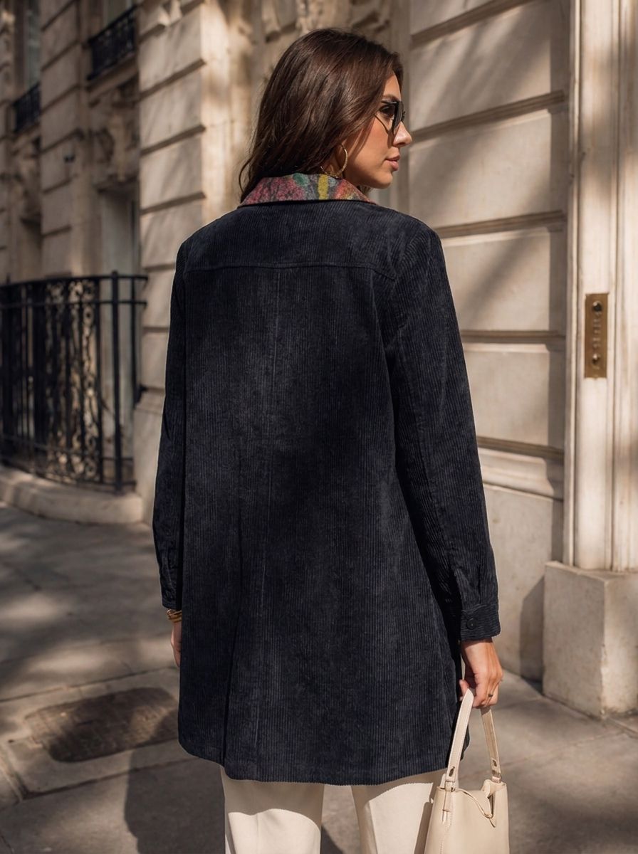 “WENDY” Premium Statement Duster Jacket