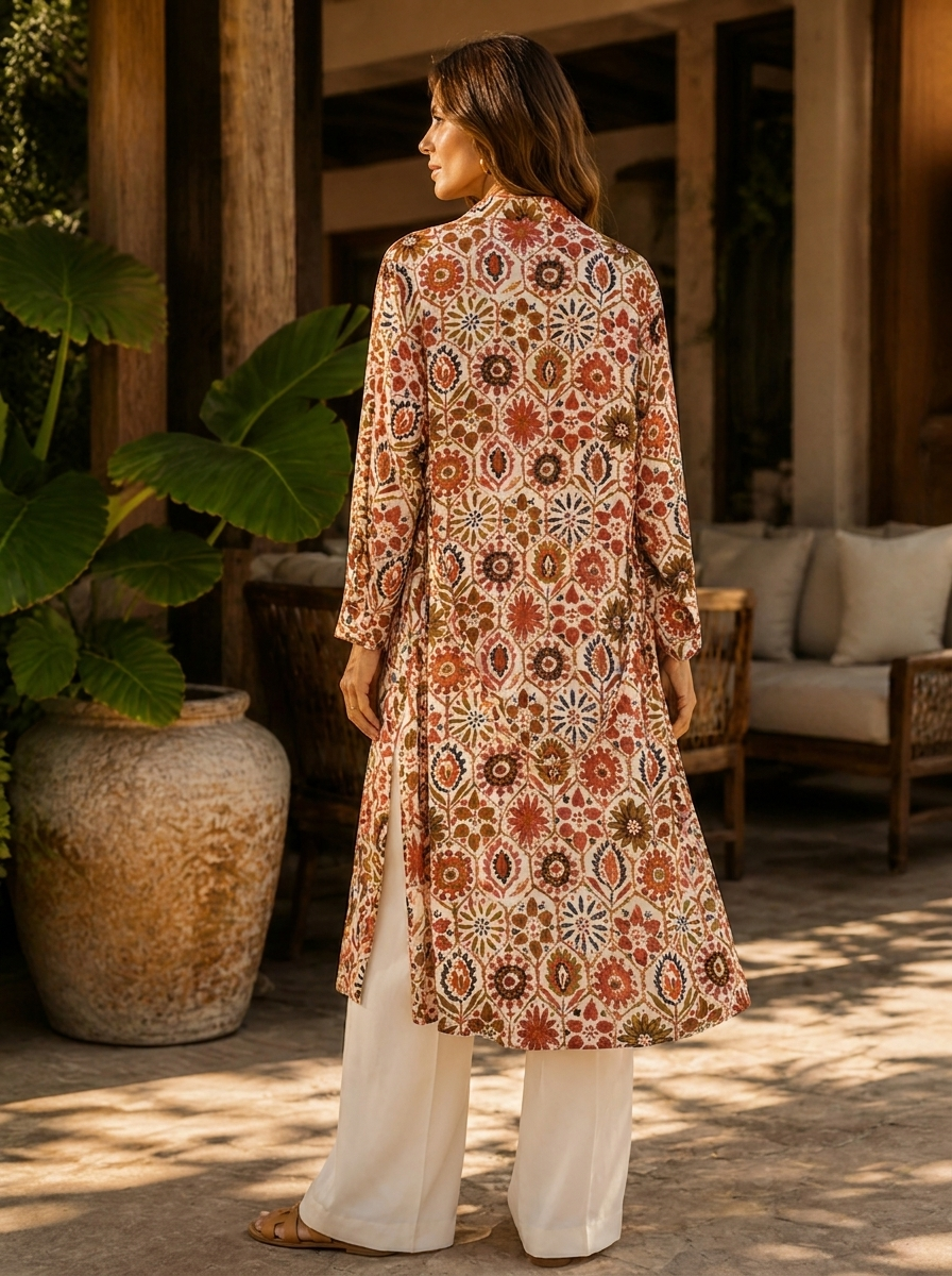 COSTAL MOROCCO COLLECTION - Longline Shirt / Dress