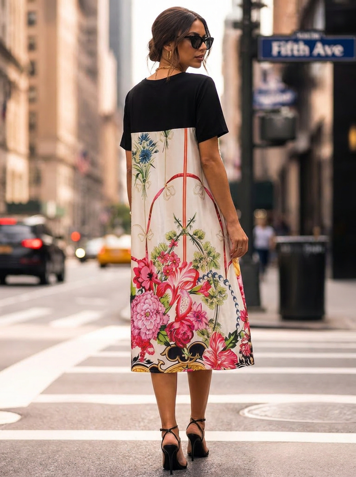 “ROBIN” Riveria Bloom Dress 
