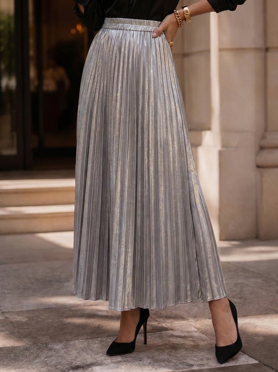 “DAISY” Pleated Skirt