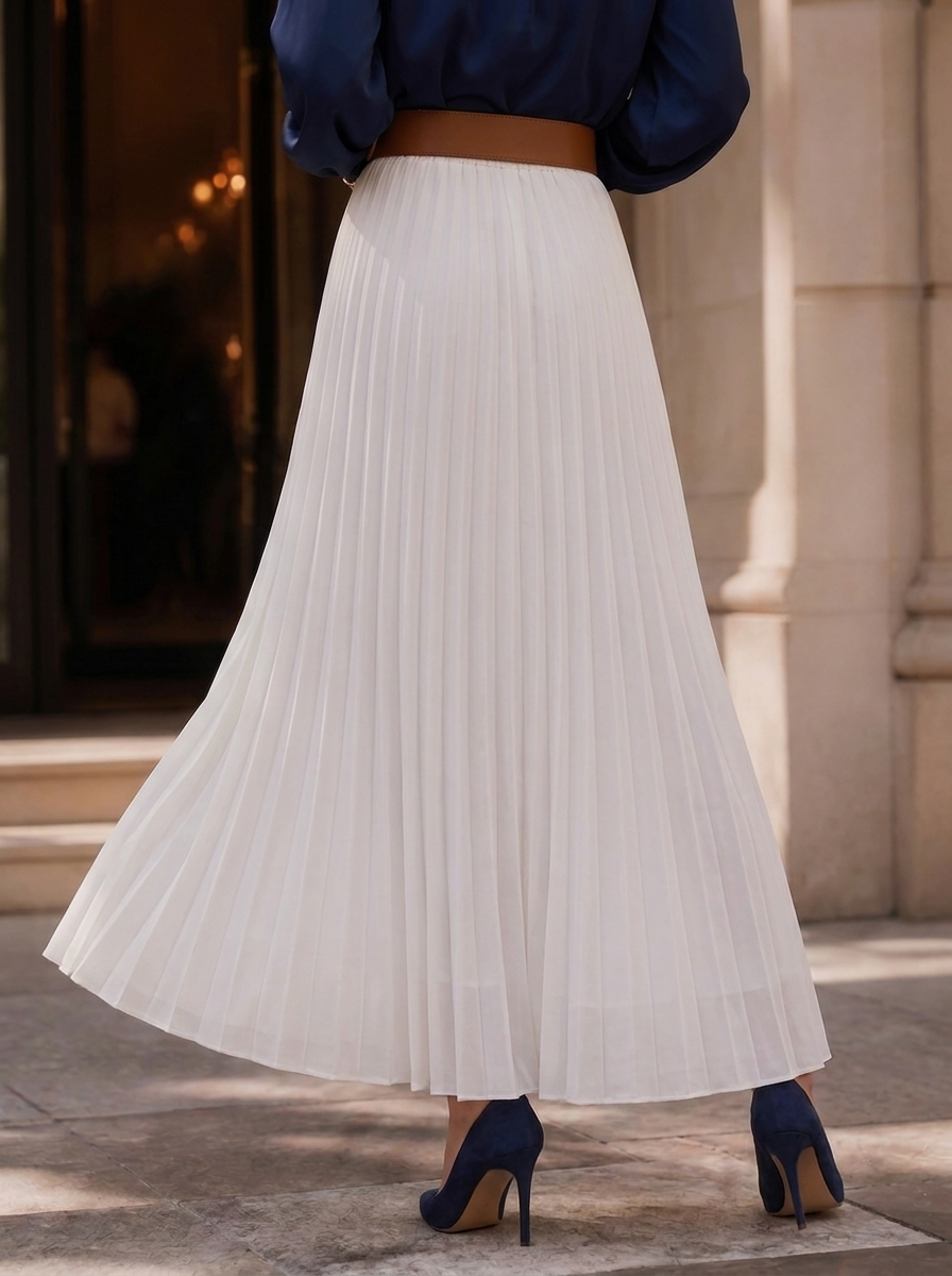 “DAISY” Pleated Skirt