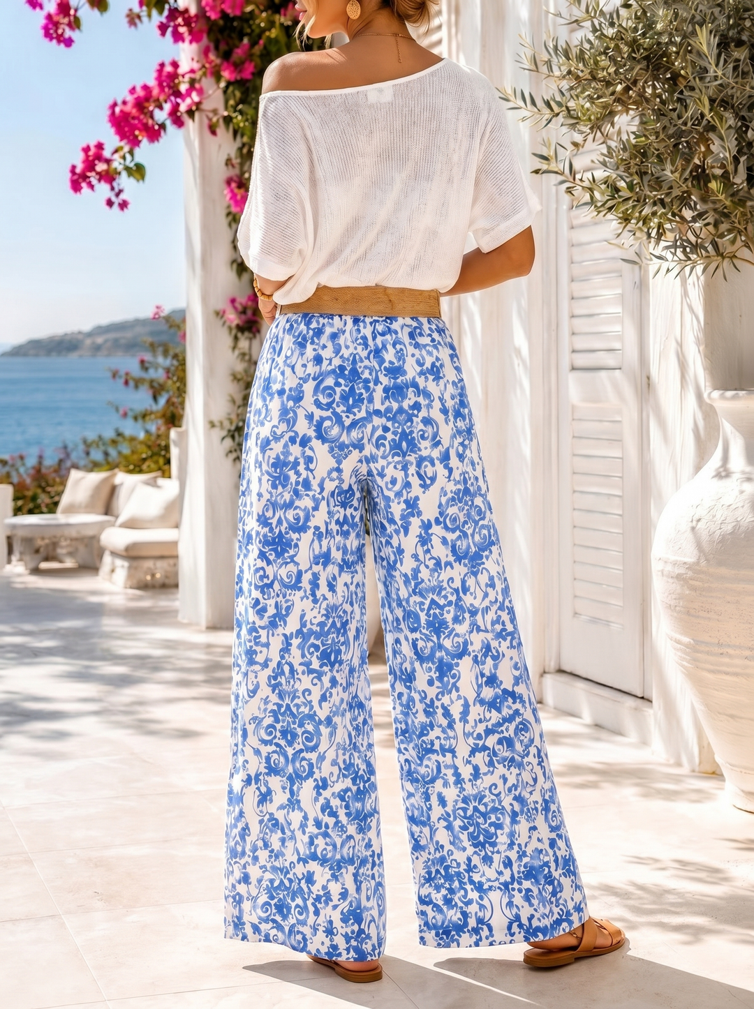 “MILLIE” Paisley Trouser