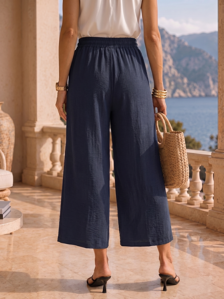 “AMY” ¾ High Waisted Trouser