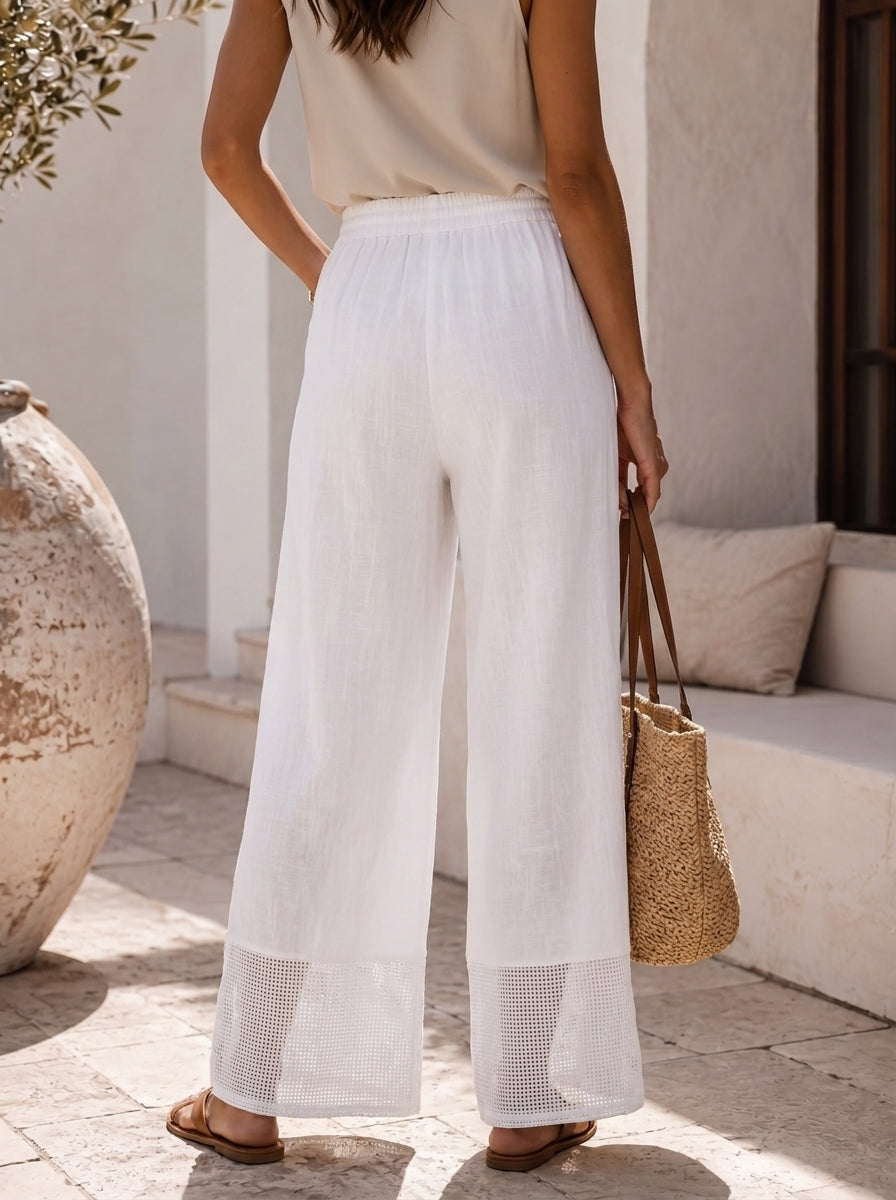“DEBBIE” Premium High Waisted Palazzo Trouser