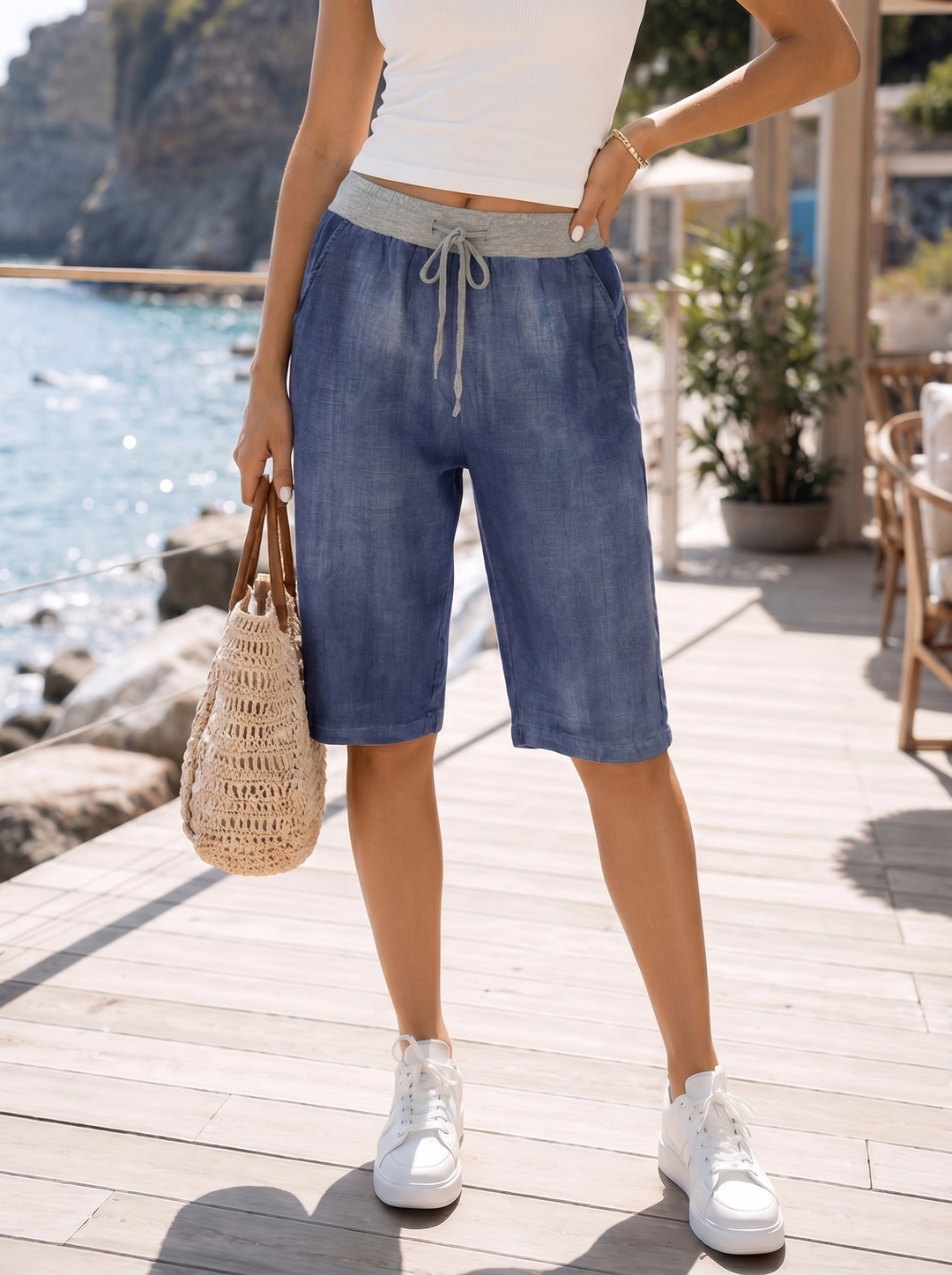 “RIO” Magic Shorts dark denim