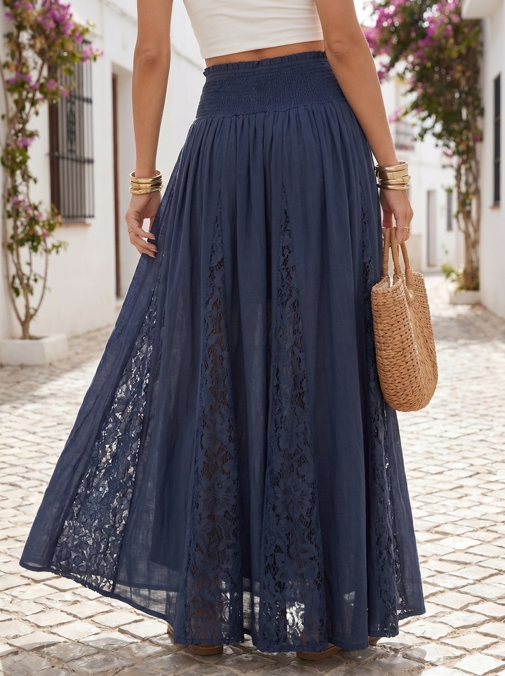 “STACEY” Premium Lace Maxi Skirt