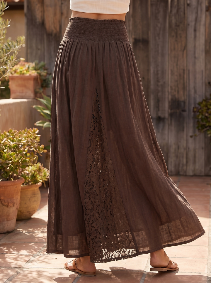 “STACEY” Premium Lace Maxi Skirt