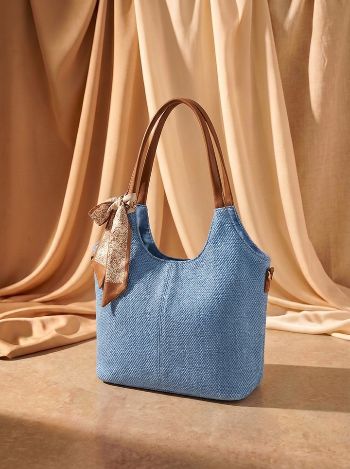 “ST.TROPEZ COLLECTION” Slouchy Hobo Tote