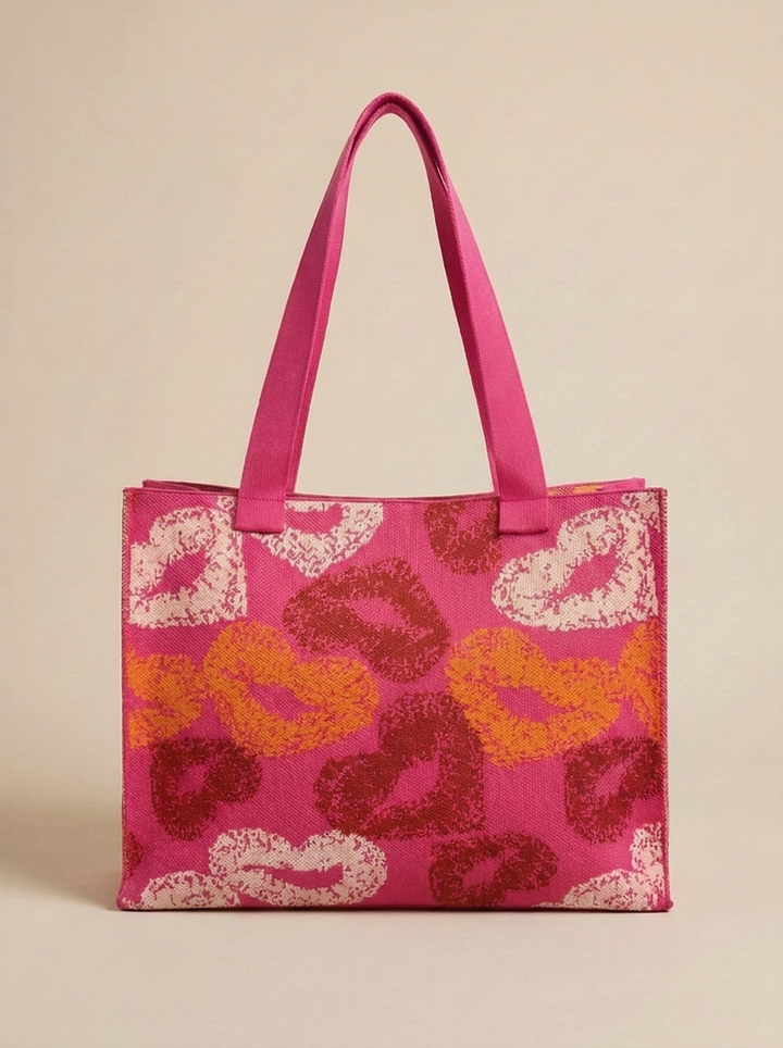 “WINDSOR COLLECTION” Statement Shopper Tote