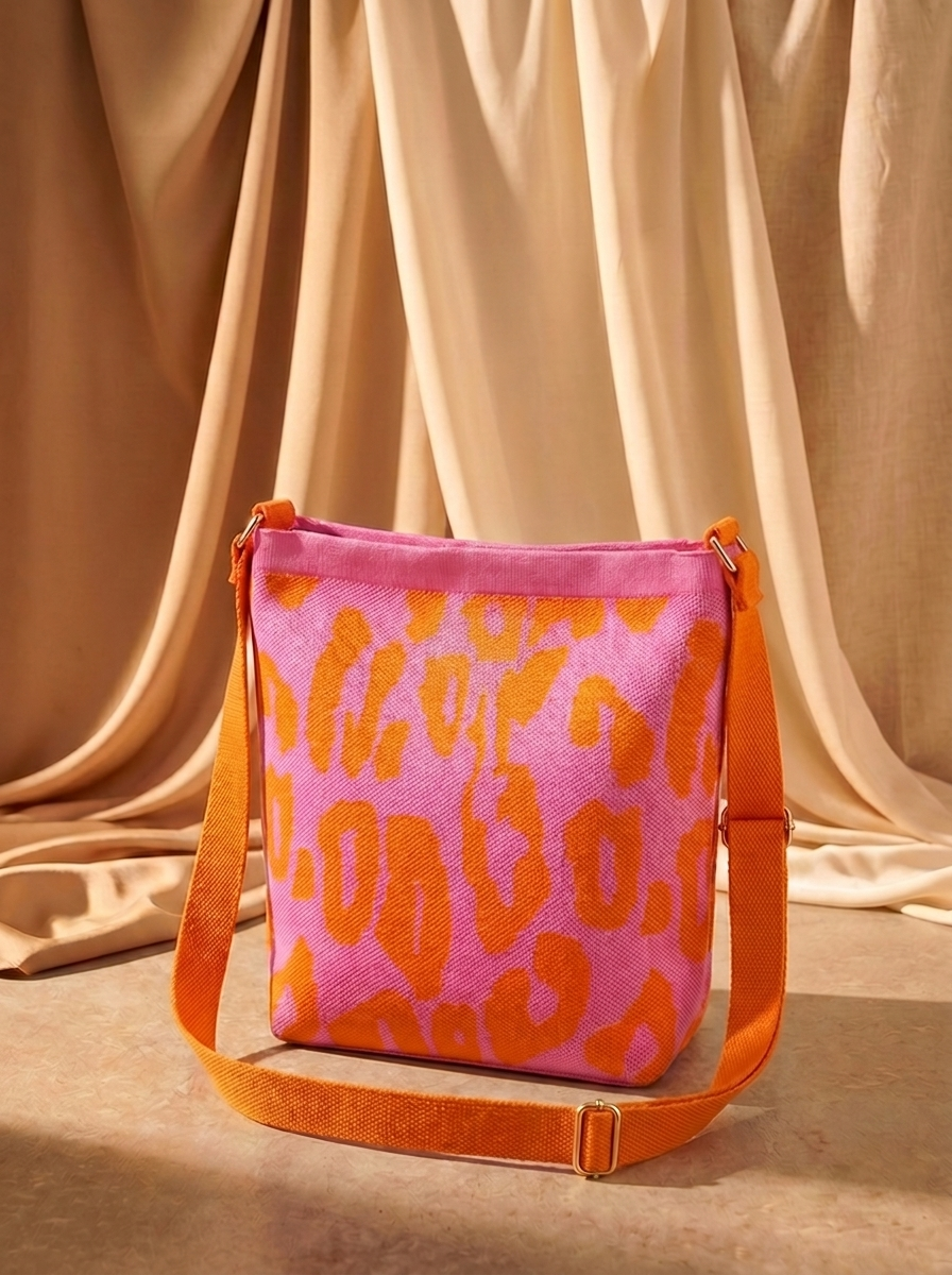 “WINDSOR COLLECTION” Statement Crossbody Bag 