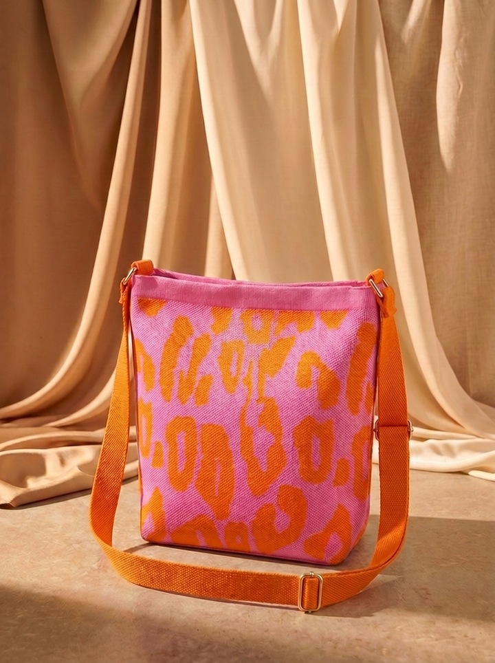 “WINDSOR COLLECTION” Statement Crossbody Bag 