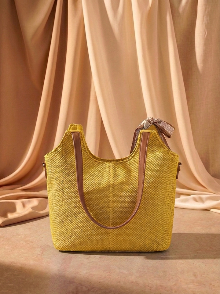 “ST.TROPEZ COLLECTION” Slouchy Hobo Tote