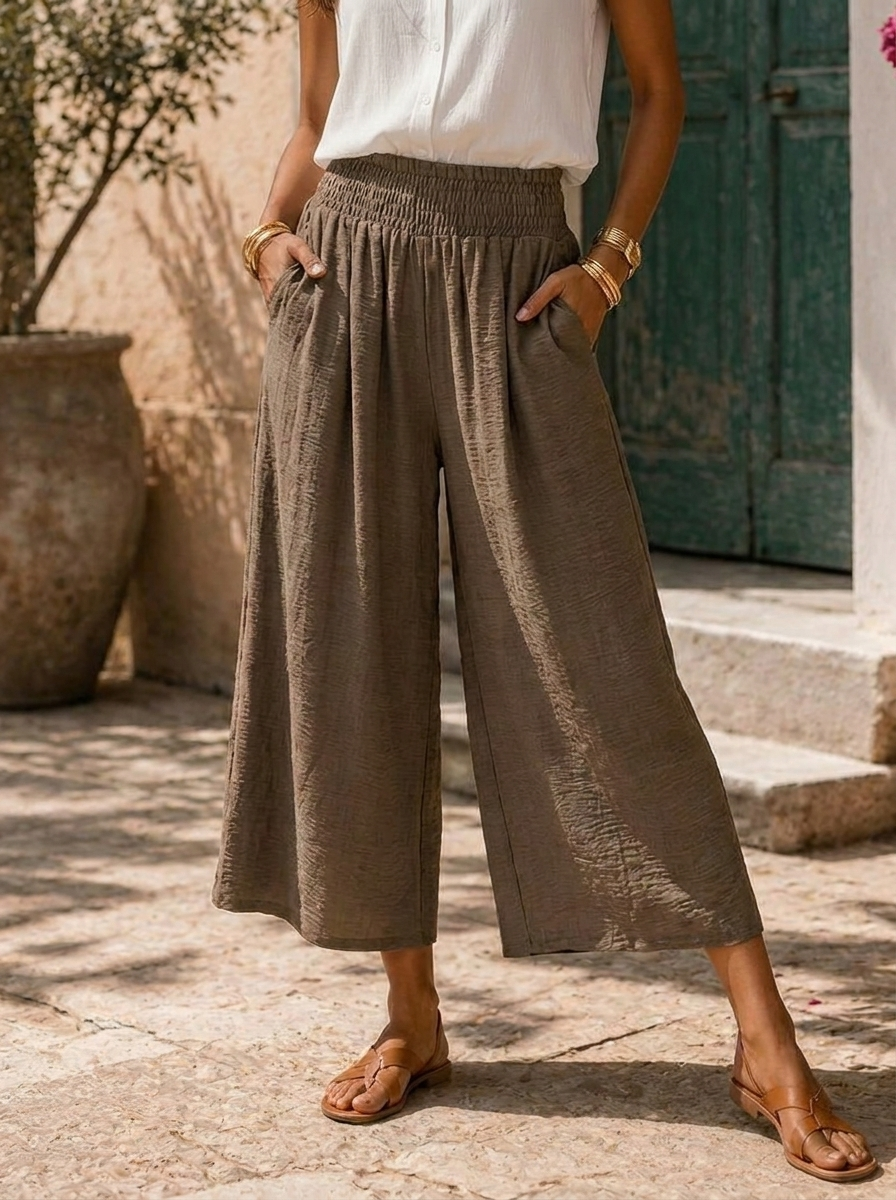 “ALLEGRA” Culottes chocolate