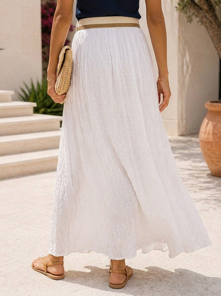 “HELEN” Lightweight Maxi Skirt