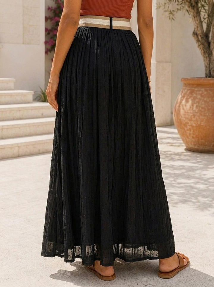 “HELEN” Lightweight Maxi Skirt