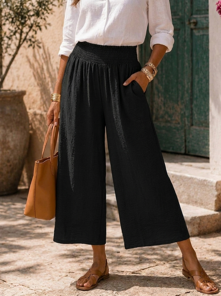 “ALLEGRA” Culottes black